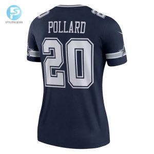 Womens Dallas Cowboys Tony Pollard Nike Navy Legend Jersey stylepulseusa 1 2