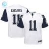 Youth Dallas Cowboys Micah Parsons Nike White Alternate Game Jersey stylepulseusa 1