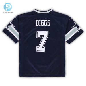 Preschool Dallas Cowboys Trevon Diggs Nike Navy Game Jersey stylepulseusa 1 2