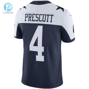 Mens Dallas Cowboys Dak Prescott Nike Navy Alternate Vapor Limited Jersey stylepulseusa 1 2