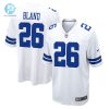 Mens Dallas Cowboys Daron Bland Nike White Game Jersey stylepulseusa 1