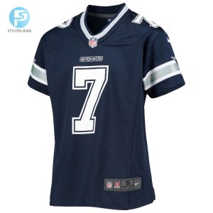 Youth Dallas Cowboys Trevon Diggs Nike Navy Game Jersey stylepulseusa 1 1