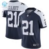 Mens Dallas Cowboys Ezekiel Elliott Nike Navy Alternate Vapor Limited Jersey stylepulseusa 1