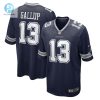 Mens Dallas Cowboys Michael Gallup Nike Navy Game Jersey stylepulseusa 1