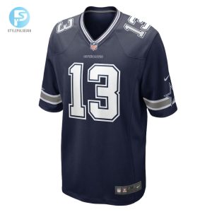 Mens Dallas Cowboys Michael Gallup Nike Navy Game Jersey stylepulseusa 1 1