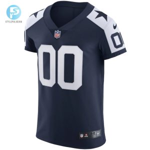 Mens Dallas Cowboys Nike Navy Alternate Vapor Elite Custom Jersey stylepulseusa 1 1