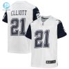 Youth Dallas Cowboys Ezekiel Elliott Nike White Alternate Game Jersey stylepulseusa 1