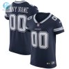 Mens Dallas Cowboys Nike Navy Vapor Elite Custom Jersey stylepulseusa 1