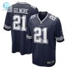 Mens Dallas Cowboys Stephon Gilmore Nike Navy Game Jersey stylepulseusa 1