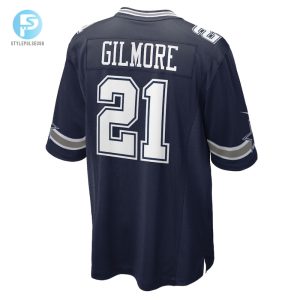 Mens Dallas Cowboys Stephon Gilmore Nike Navy Game Jersey stylepulseusa 1 2