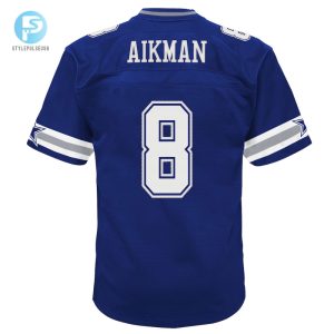 Toddler Dallas Cowboys Troy Aikman Mitchell Ness Navy 1996 Retired Legacy Jersey stylepulseusa 1 2