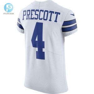 Mens Dallas Cowboys Dak Prescott Nike White Vapor Elite Player Jersey stylepulseusa 1 2