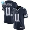 Mens Dallas Cowboys Micah Parsons Nike Navy Vapor Limited Jersey stylepulseusa 1