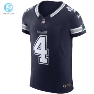 Mens Dallas Cowboys Dak Prescott Nike Navy Vapor F.U.S.E. Elite Jersey stylepulseusa 1 1