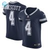 Mens Dallas Cowboys Dak Prescott Nike Navy Vapor Elite Player Team Jersey stylepulseusa 1