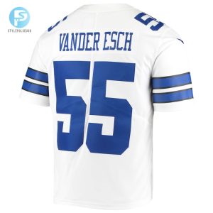 Mens Dallas Cowboys Leighton Vander Esch Nike White 60Th Anniversary Limited Jersey stylepulseusa 1 2