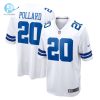 Mens Dallas Cowboys Tony Pollard Nike White Game Player Jersey stylepulseusa 1