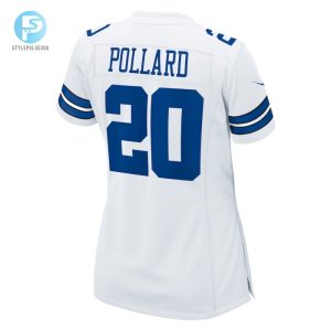 Womens Dallas Cowboys Tony Pollard Nike White Game Player Jersey stylepulseusa 1 2