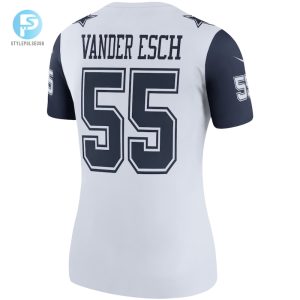 Womens Dallas Cowboys Leighton Vander Esch Nike White Color Rush Legend Player Jersey stylepulseusa 1 2