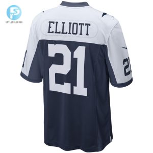 Mens Dallas Cowboys Ezekiel Elliott Nike Navy Alternate Game Team Jersey stylepulseusa 1 2