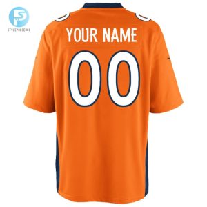 Youth Denver Broncos Nike Orange Custom Game Jersey stylepulseusa 1 2