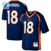 Mens Denver Broncos Peyton Manning Mitchell Ness Navy Legacy Replica Jersey stylepulseusa 1
