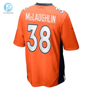 Mens Denver Broncos Jaleel Mclaughlin Nike Orange Game Jersey stylepulseusa 1 2