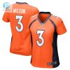 Womens Denver Broncos Russell Wilson Nike Orange Player Jersey stylepulseusa 1
