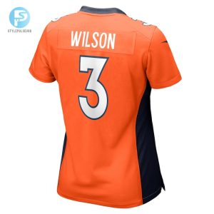 Womens Denver Broncos Russell Wilson Nike Orange Player Jersey stylepulseusa 1 2