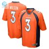 Mens Denver Broncos Russell Wilson Nike Orange Game Jersey stylepulseusa 1