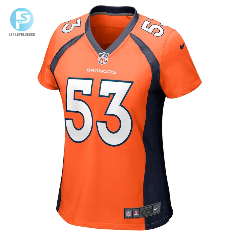 Womens Denver Broncos Randy Gradishar Nike Orange Retired Player Game Jersey 