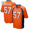 Mens Denver Broncos Tom Jackson Nike Orange Game Retired Player Jersey stylepulseusa 1