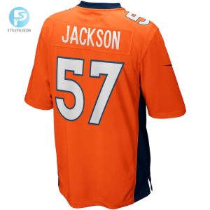 Mens Denver Broncos Tom Jackson Nike Orange Game Retired Player Jersey stylepulseusa 1 2