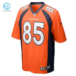 Mens Denver Broncos Lucas Krull Nike Orange Team Game Jersey stylepulseusa 1 1
