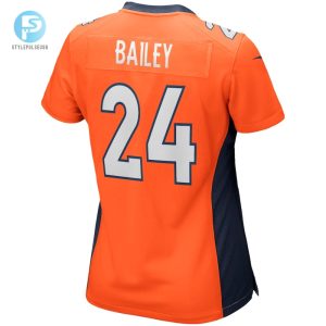 Womens Denver Broncos Champ Bailey Nike Orange Game Retired Player Jersey stylepulseusa 1 2