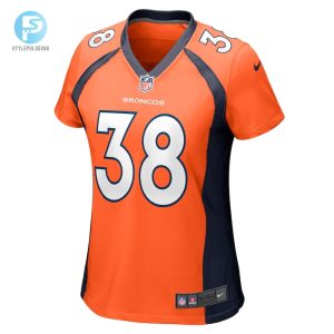 Womens Denver Broncos Jaleel Mclaughlin Nike Orange Game Jersey stylepulseusa 1 1