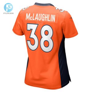 Womens Denver Broncos Jaleel Mclaughlin Nike Orange Game Jersey stylepulseusa 1 2