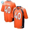 Mens Denver Broncos Justin Strnad Nike Orange Game Jersey stylepulseusa 1