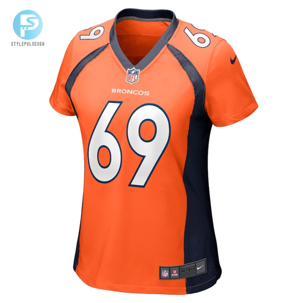 Womens Denver Broncos Mike Mcglinchey Nike Orange Game Player Jersey 