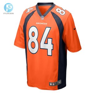 Mens Denver Broncos Chris Manhertz Nike Orange Game Player Jersey stylepulseusa 1 1