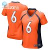 Womens Denver Broncos P.J. Locke Nike Orange Game Player Jersey stylepulseusa 1