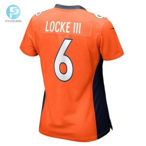 Womens Denver Broncos P.J. Locke Nike Orange Game Player Jersey stylepulseusa 1 2