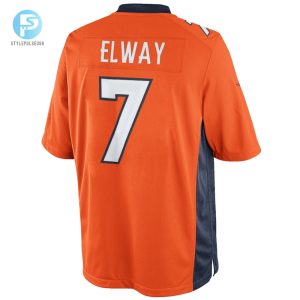 Mens Nike John Elway Orange Denver Broncos Retired Player Limited Jersey stylepulseusa 1 2