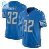 Mens Detroit Lions Dandre Swift Nike Blue Vapor F.U.S.E. Limited Jersey stylepulseusa 1