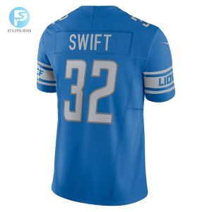 Mens Detroit Lions Dandre Swift Nike Blue Vapor F.U.S.E. Limited Jersey stylepulseusa 1 2