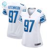 Womens Detroit Lions Aidan Hutchinson Nike White Player Jersey stylepulseusa 1