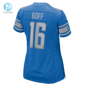 Womens Detroit Lions Jared Goff Nike Blue Player Game Jersey stylepulseusa 1 2