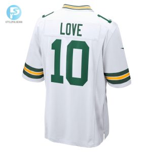 Mens Green Bay Packers Jordan Love Nike White Game Jersey stylepulseusa 1 2