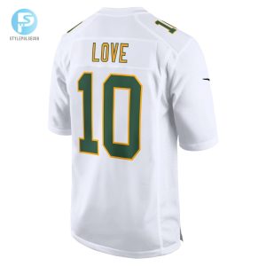 Mens Green Bay Packers Jordan Love Nike White Fashion Game Jersey stylepulseusa 1 2