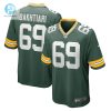 Mens Green Bay Packers David Bakhtiari Nike Green Game Team Jersey stylepulseusa 1